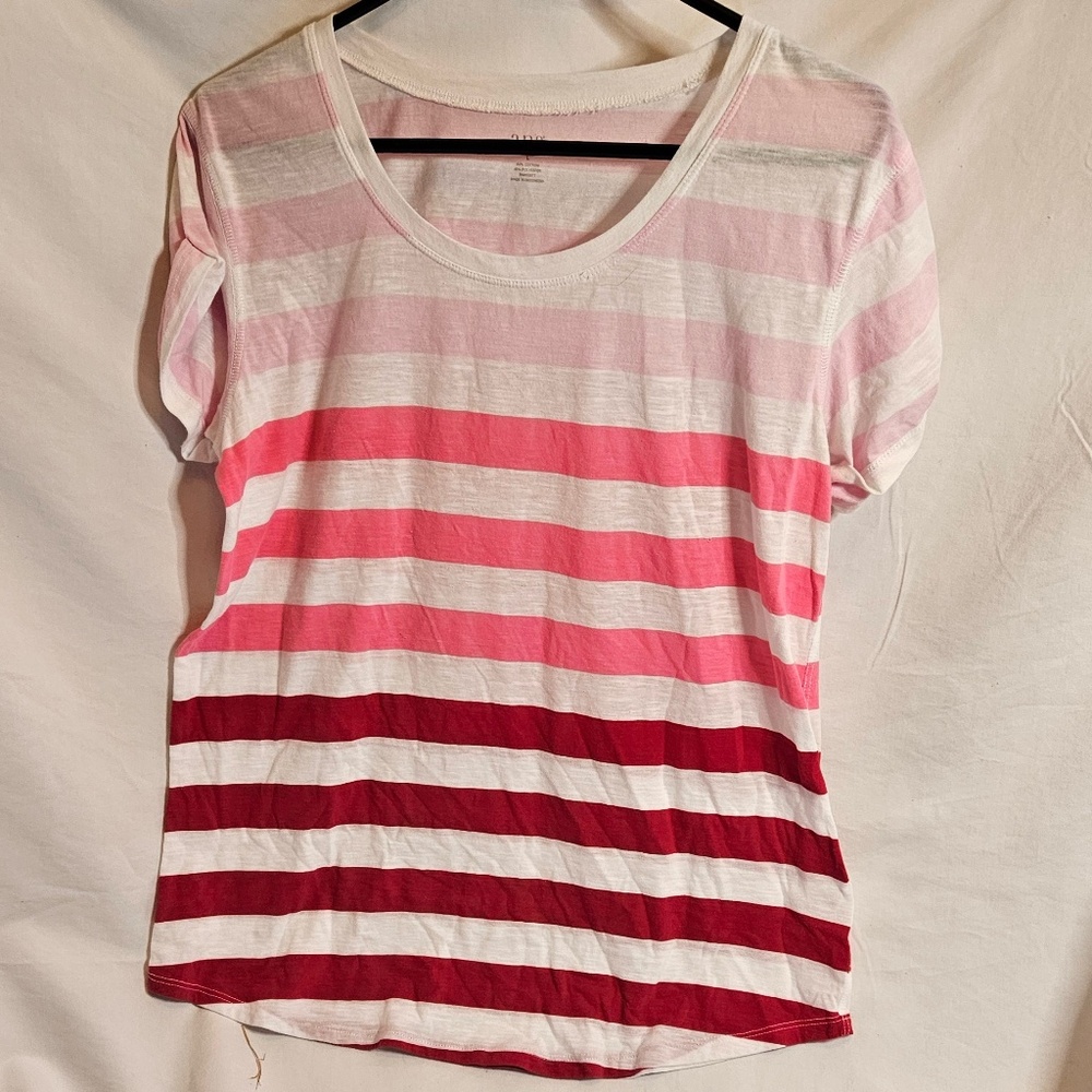 Striped lightweight t-shirt